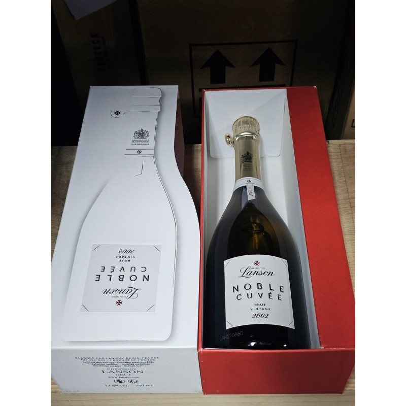Lanson Noble Cuvee Brut 2002  (giftbox)  (750ml)