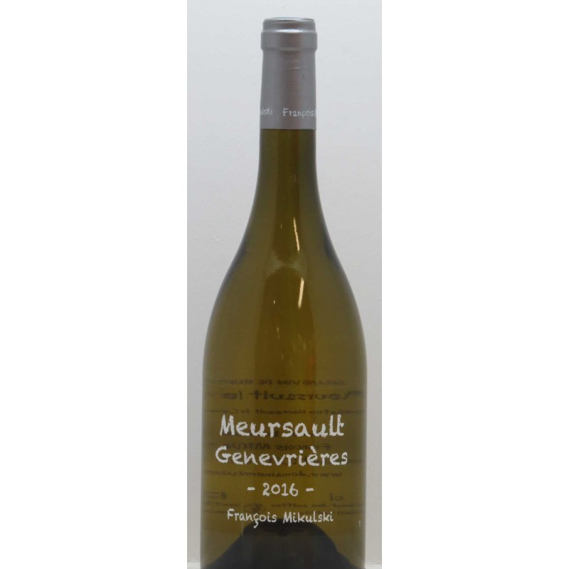 Domaine Francois Mikulski Meursault Les Genevrieres 1er Cru 2019 (750ml)