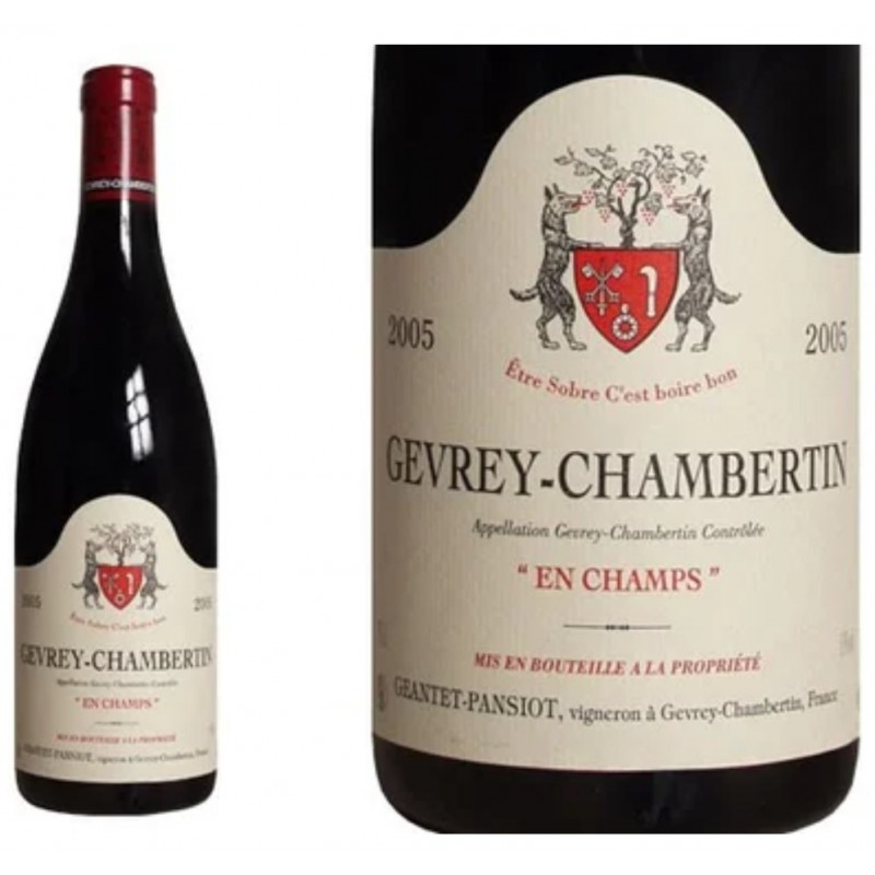Geantet Pansiot Gevrey Chambertin En Champs 2016 (750ml)