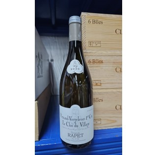 Domaine Rapet Pere et Fils Le Clos du Village Monopole Pernand-Vergelesses 1er Cru Blanc 2020 (750ml)