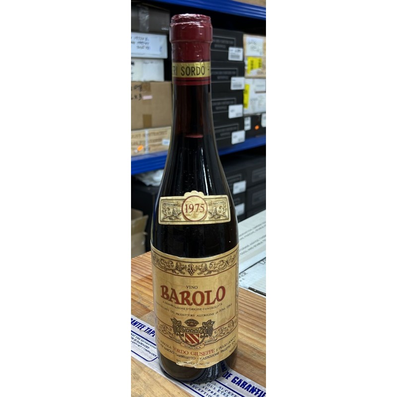 Sordo Giuseppe Barolo 1975 (750ml)