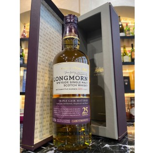Longmorn 25 Year Old Single Malt Scotch Whisky NV (700ml)