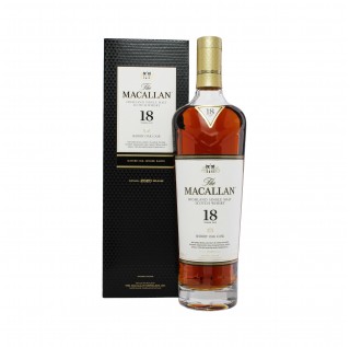 Macallan 18 Years Old Sherry Oak NV (2024 Released) (700ml)