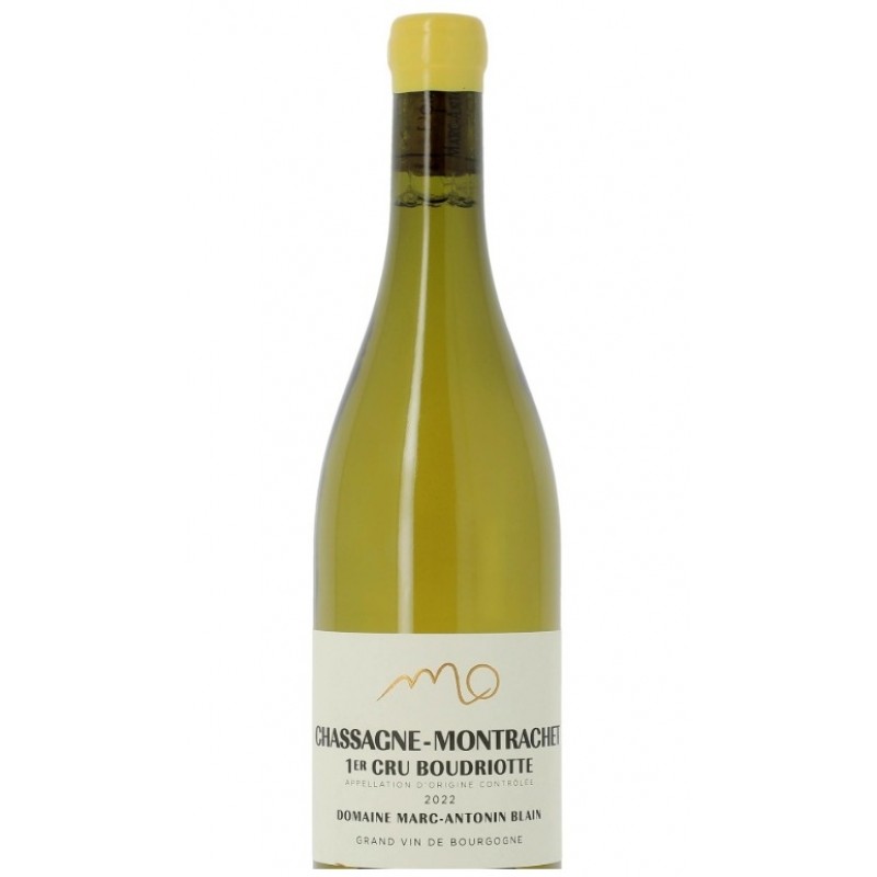 Domaine Marc Antonin Blain Chassagne Montrachet la Boudriotte 1er Cru 2022 (750ml)