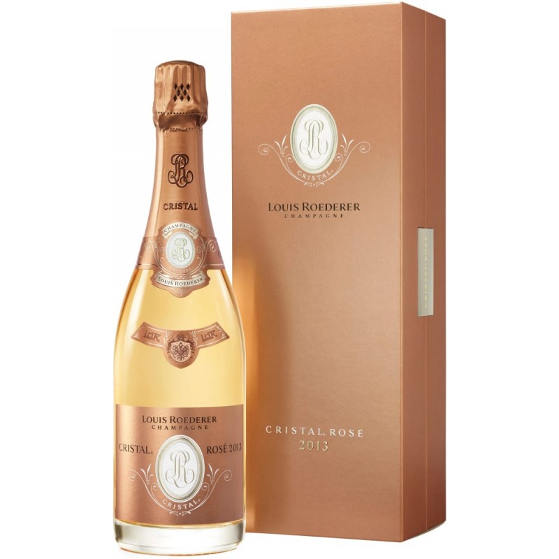 Champagne Louis Roederer Cristal Rose 2013 (750ml) (Gift Box)