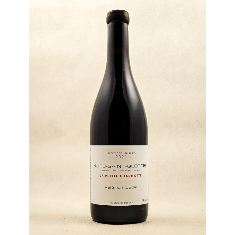 Valeria Naudin Nuits Saint Georges La Petit Charmotte 2022 (750ml)