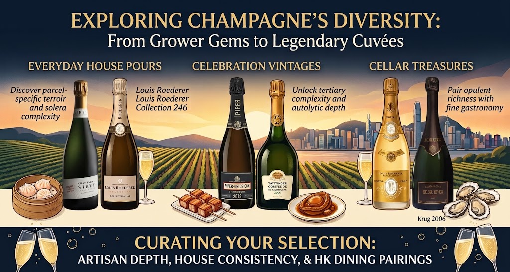 2026 Champagne Selection Guide: 6 Must-Haves for Everyday Enjoyment to Luxurious Events